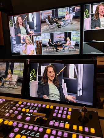 Foto vom TV-Interview Hope TV